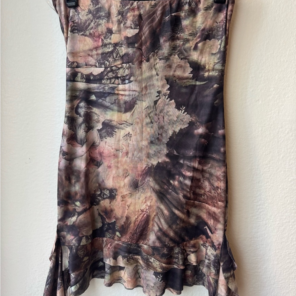 Strapless Multicolor Dress